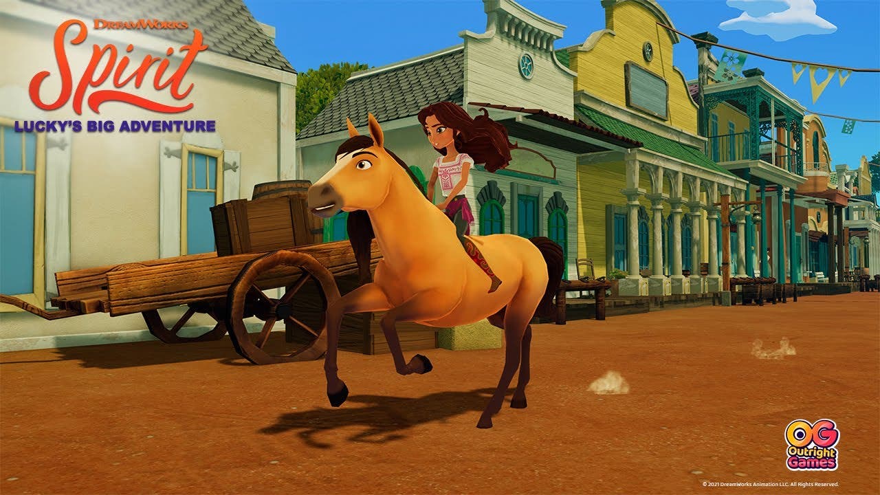 DreamWorks Spirit Lucky’s Big Adventure se estrenará este verano en Nintendo Switch
