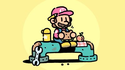 James Turner, el director artístico de Pokémon Espada y Escudo, publica estas ilustraciones de Super Mario como fontanero