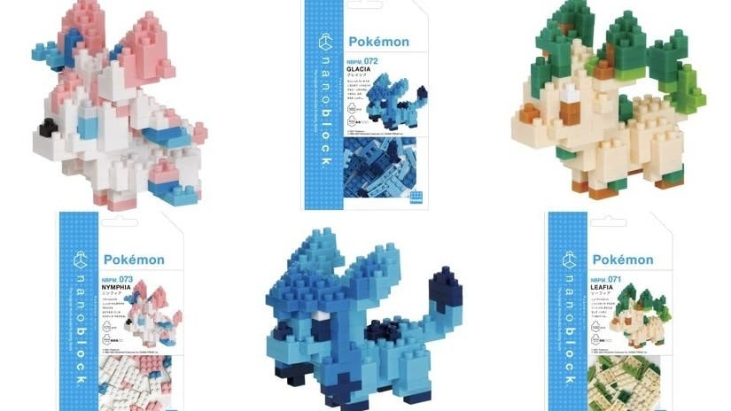 Se revela nuevo merchandise de Pokémon: peluches, joyas, ropa de cama, Nanoblocks y más