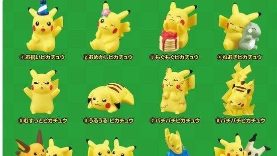 Se anuncia una nueva colección de figuras de Pikachu de Bandai Kids y nuevos peluches de la colección All-Star Collection en Japón