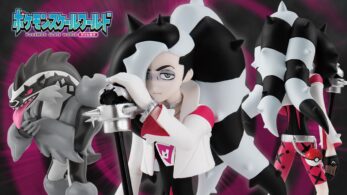 Se comparten imágenes de las figuras de Nerio y Obstagoon de la colección Pokémon Scale World en Japón