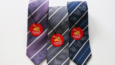 Echad un vistazo a estas nuevas y elegantes corbatas de Pokémon