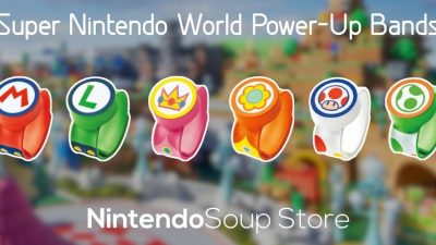 Ya a la venta las pulseras de Super Nintendo World con envío internacional