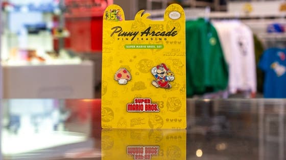 La tienda online de Nintendo y Nintendo NY ponen a la venta estos sets de pines por el 35º aniversario de Super Mario Bros.