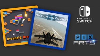 Anunciados Top Gun Air Combat y Arcanoid Breakout para Nintendo Switch