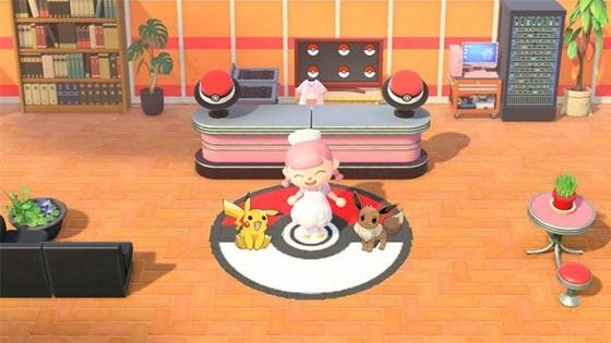 No te pierdas este impresionante Centro Pokémon recreado en Animal Crossing: New Horizons