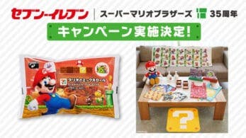 7-Eleven anuncia una lotería por el 35º aniversario de Super Mario Bros. con comida temática