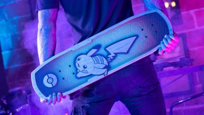 Anunciada esta nueva tabla de skate de Bear Walker con motivo del 25º aniversario de Pokémon