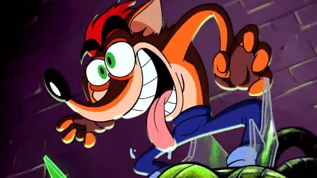 Rumor: Vistazo en vídeo a una serie de dibujos animados oficial de Crash Bandicoot cancelada tras un año de desarrollo