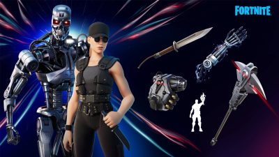 Sarah Connor y T-800 celebran su llegada a Fortnite con este vídeo