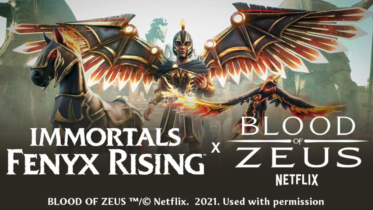 Immortals Fenyx Rising confirma colaboración con Sangre de Zeus de Netflix