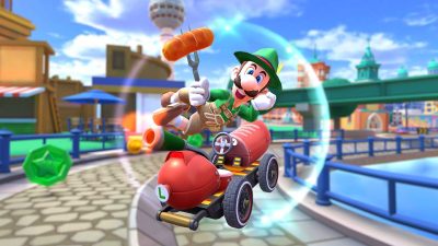 Este tráiler celebra la llegada de la temporada de Berlín a Mario Kart Tour