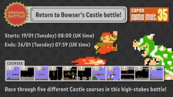 Super Mario Bros. 35 detalla la nueva batalla especial que acaba de recibir