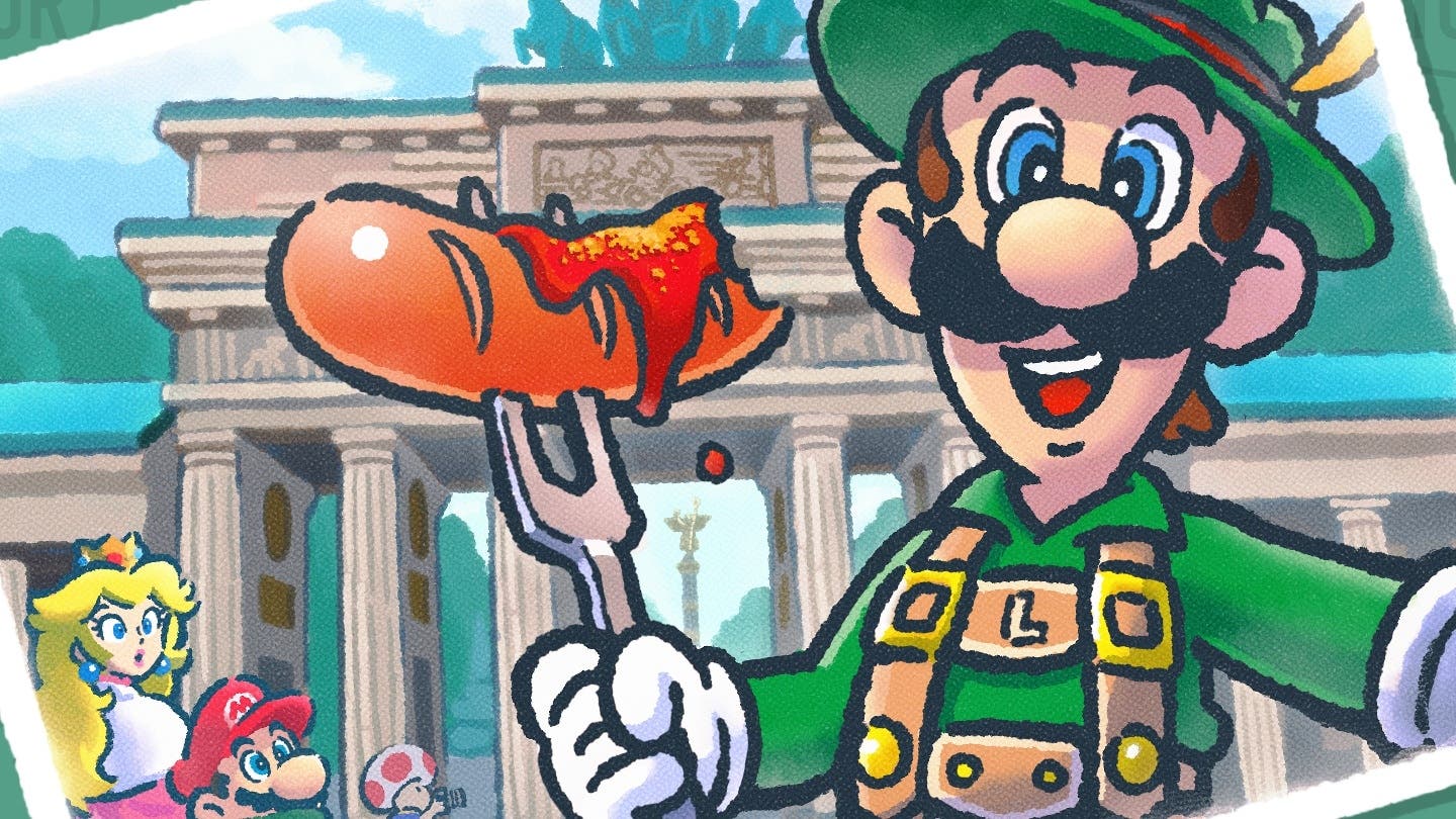 Mario Kart Tour lanza nuevo arte oficial con Luigi tirolés en Berlín