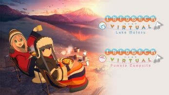 Ventana de lanzamiento, detalles y segundo tráiler de Laid-Back Camp -Virtual- Lake Motosu y Fumoto Campsite
