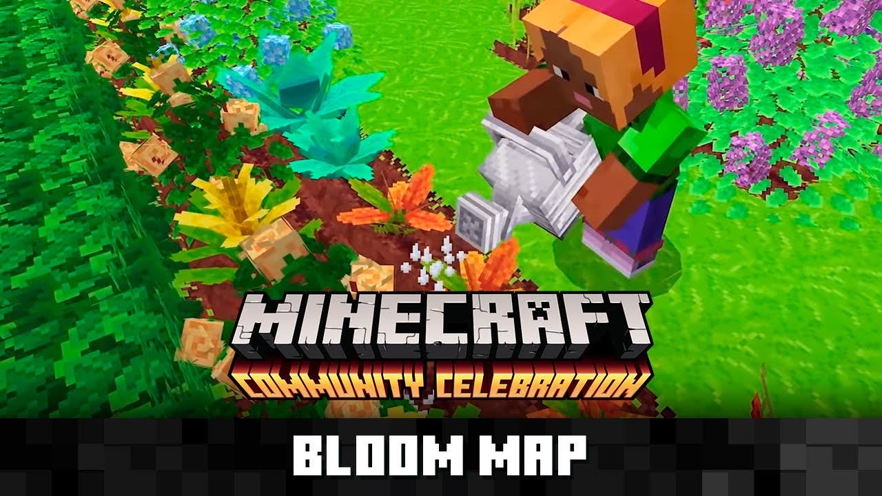 Minecraft: Ya puedes ver el tráiler del nuevo mapa ‘Bloom’