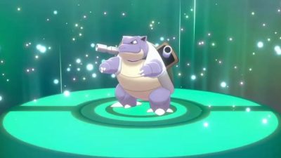 Jugador de Pokémon Espada y Escudo comparte cómo recibió un Blastoise shiny de nivel 100 y por qué tuvo que liberarlo