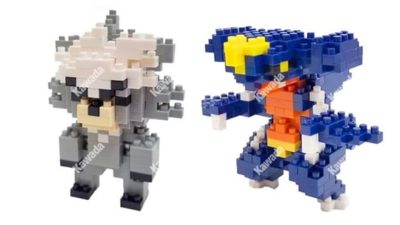 Anunciadas nuevas figuras Nanoblock de Kubfu, Garchomp y más