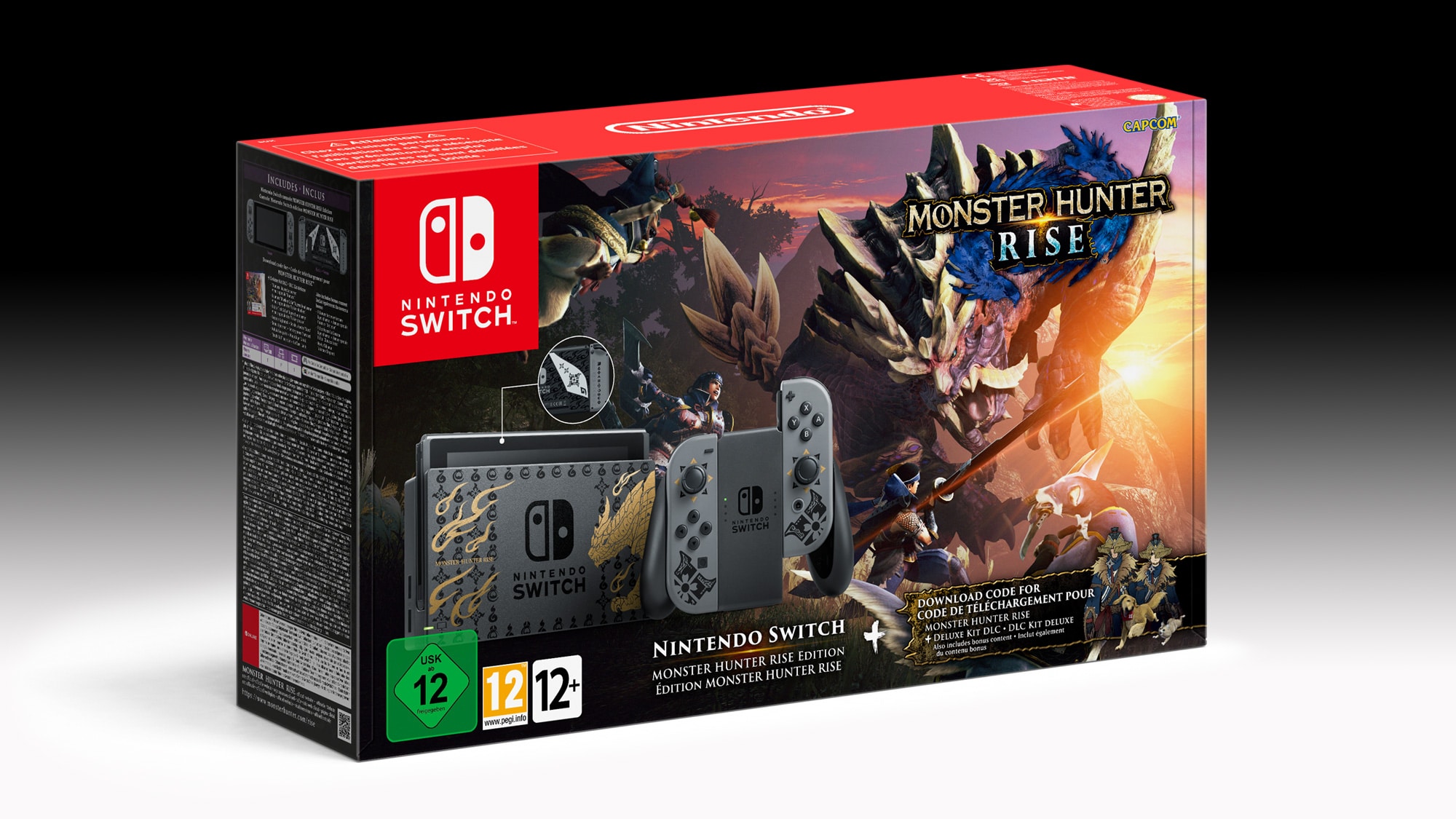 Primeros datos de envíos de la edición Monster Hunter Rise de Switch y el Pro Controller en Francia