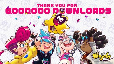 Ninjala ya supera los 6 millones de descargas y lo celebra con regalo para los jugadores