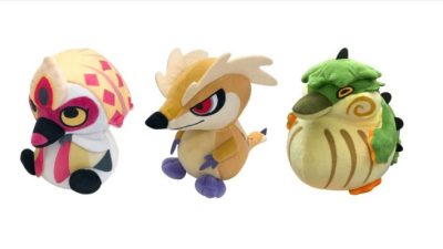 No te pierdas el nuevo merchandising de Monster Hunter Rise en Japón, que incluye peluches de Aknosom, Tetranodon y Gran Izuchi