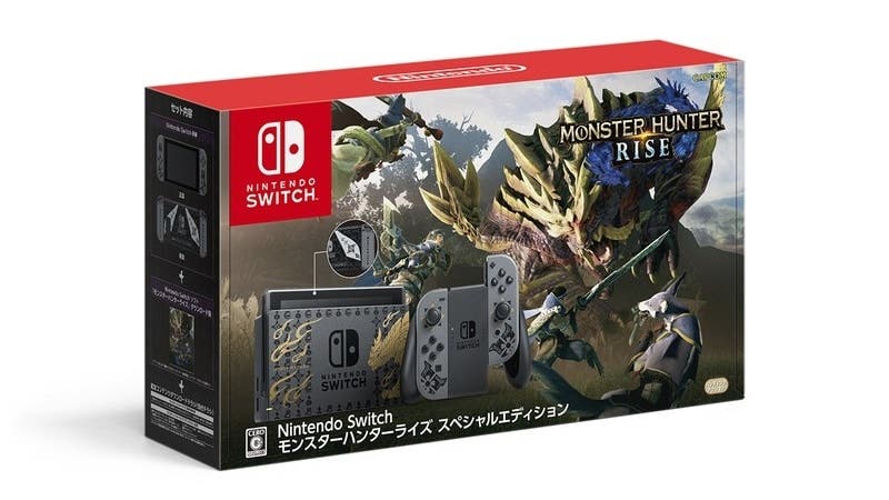 First Shipment Data for Monster Hunter Rise Edition of Switch and Pro Controller in France