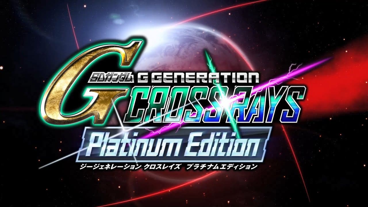 SD Gundam G Generation Cross Rays Platinum Edition es anunciado para Nintendo Switch