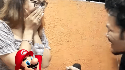 No te pierdas esta curiosa propuesta de matrimonio en Super Mario Maker 2