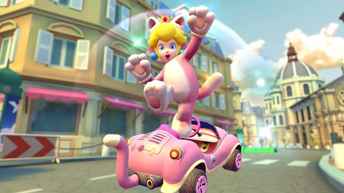 Echad un vistazo a este gameplay de la temporada felina de Mario Kart Tour