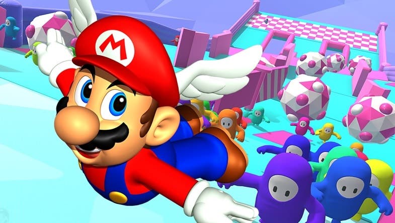 Fall Guys añade un claro easter egg de Super Mario 64