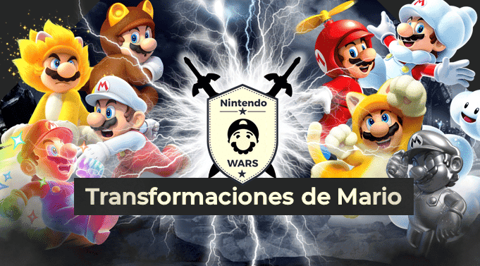 Segunda Ronda de Nintendo Wars: Transformaciones y objetos de Super Mario: ¡Vota ya por los 8 clasificados!