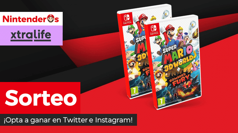 [Act.] ¡Sorteamos otras 2 copias de Super Mario 3D World + Bowser’s Fury para Nintendo Switch!