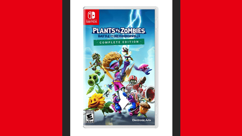 Este es el boxart de Plants vs. Zombies: La Batalla de Neighborville – Edición Completa para Nintendo Switch