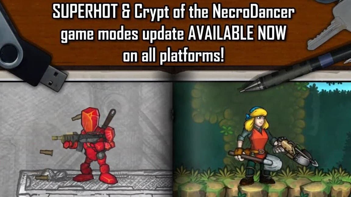 SUPERHOT y Crypt of the NecroDancer aparecen como invitados en Fury Unleashed a través de una nueva actualización