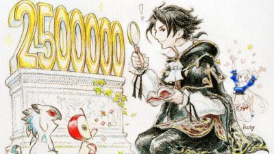 Octopath Traveler celebra con este arte sus 2,5 millones de unidades vendidas