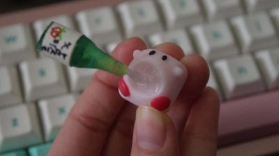 Así es la tecla de Kirby que ha diseñado la popular Tiny