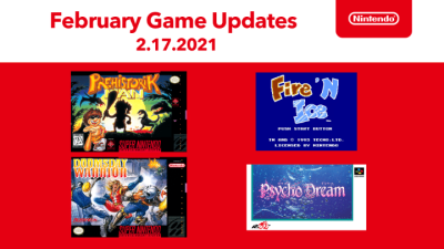 Ya están disponibles los juegos de NES y SNES para este mes de febrero en Nintendo Switch Online