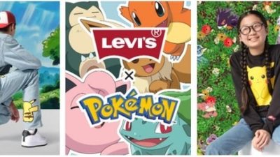 La ropa de la colaboración de Levi’s con Pokémon saldrá a la venta el 15 de febrero