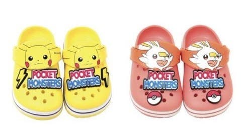 Se anuncia calzado tipo crocs de Pokémon para niños y adultos