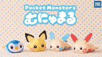 Imágenes de la nueva colección de peluches blandos de Pokémon y de las figuras mini de Takara Tomy