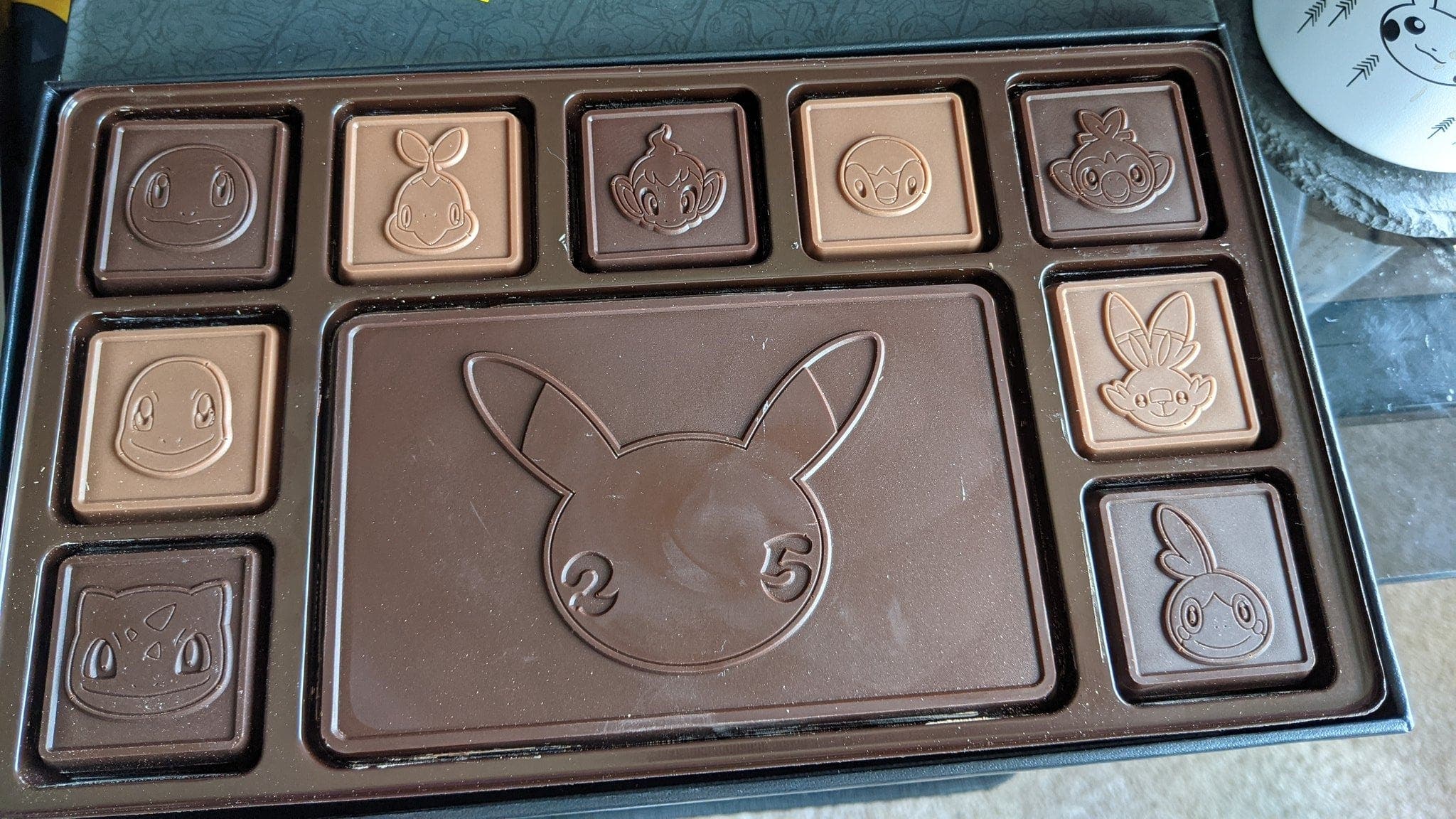 Hasta este chocolate oficial está generando especulación de remakes de Pokémon Diamante y Perla