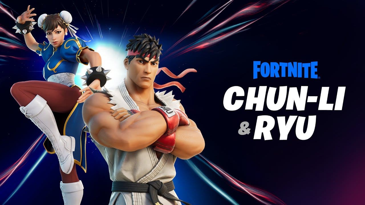 Ryu y Chun-Li de Street Fighter confirman su llegada a Fortnite con este vídeo
