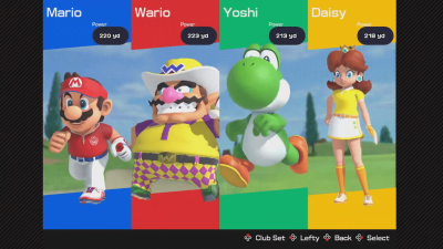 Los 11 personajes jugables y 3 campos confirmados hasta ahora en Mario Golf: Super Rush, junto a un análisis en vídeo del primer tráiler