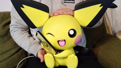 No te pierdas este impresionante cargador de Pichu hecho por un fan