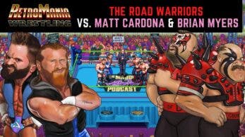 En el nuevo gameplay de RetroMania Wrestling se enfrentan The Road Warriors vs. Matt Cardona y Brian Myers