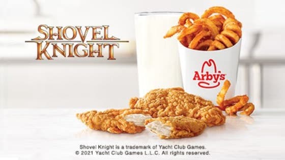 Arby’s regalará juguetes de Shovel Knight en sus comidas para niños
