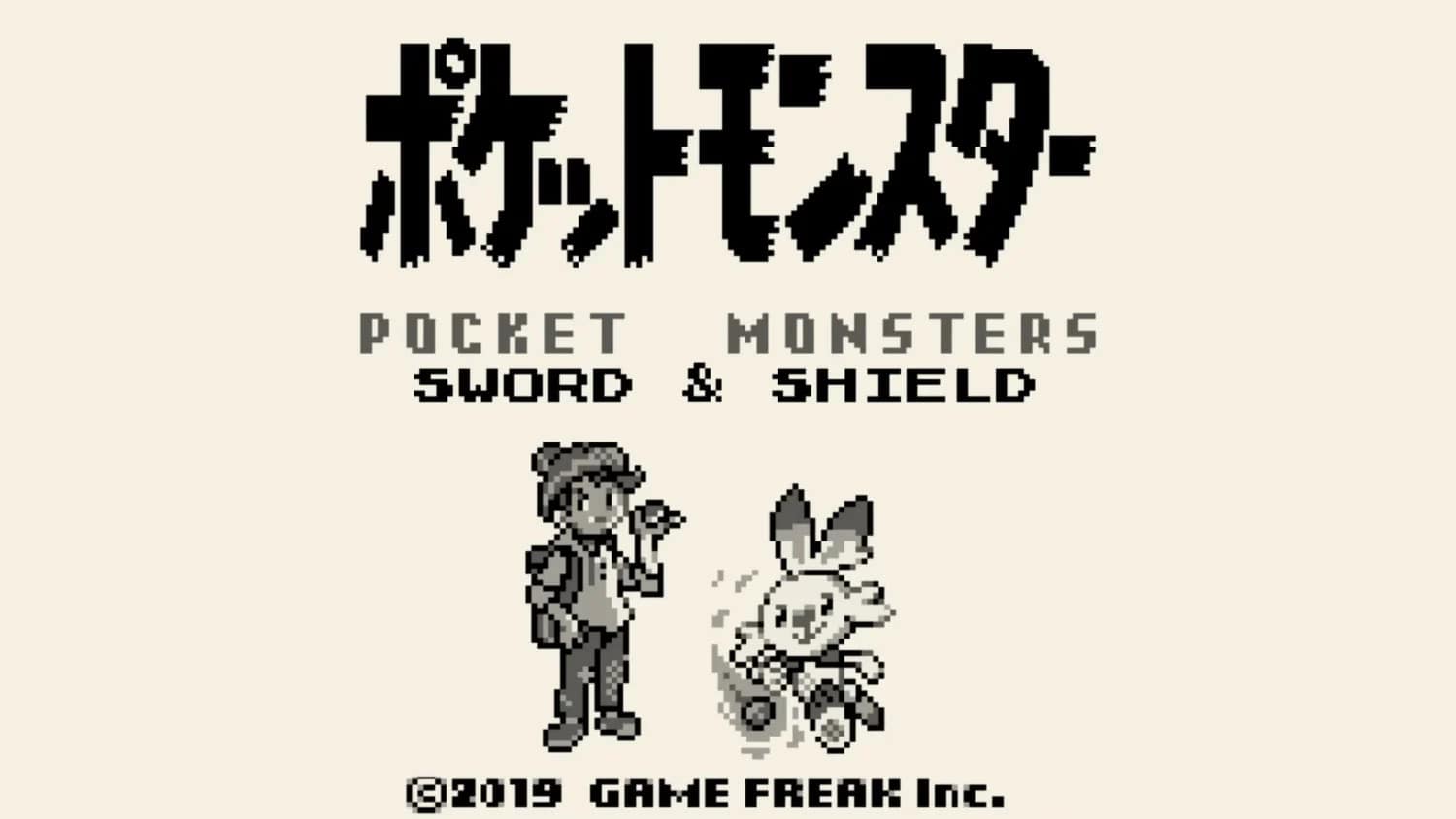 Fan recrea Pokémon Espada y Escudo con el estilo de Game Boy