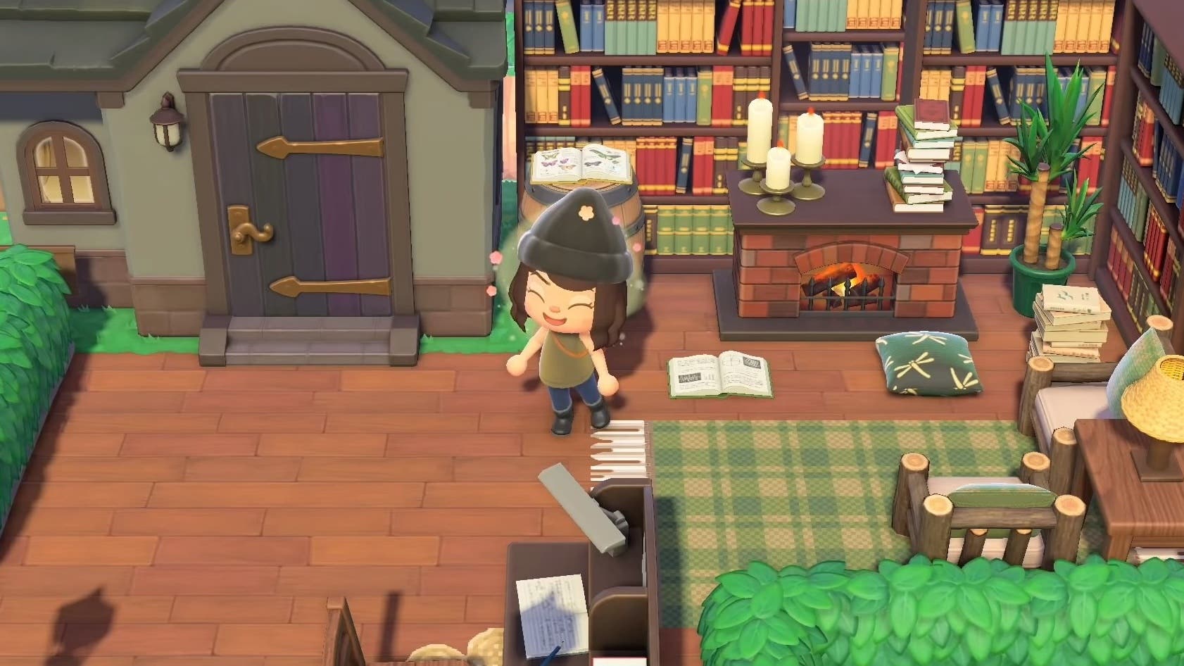 Vídeo nos muestra ideas para una librería al aire libre en Animal Crossing: New Horizons
