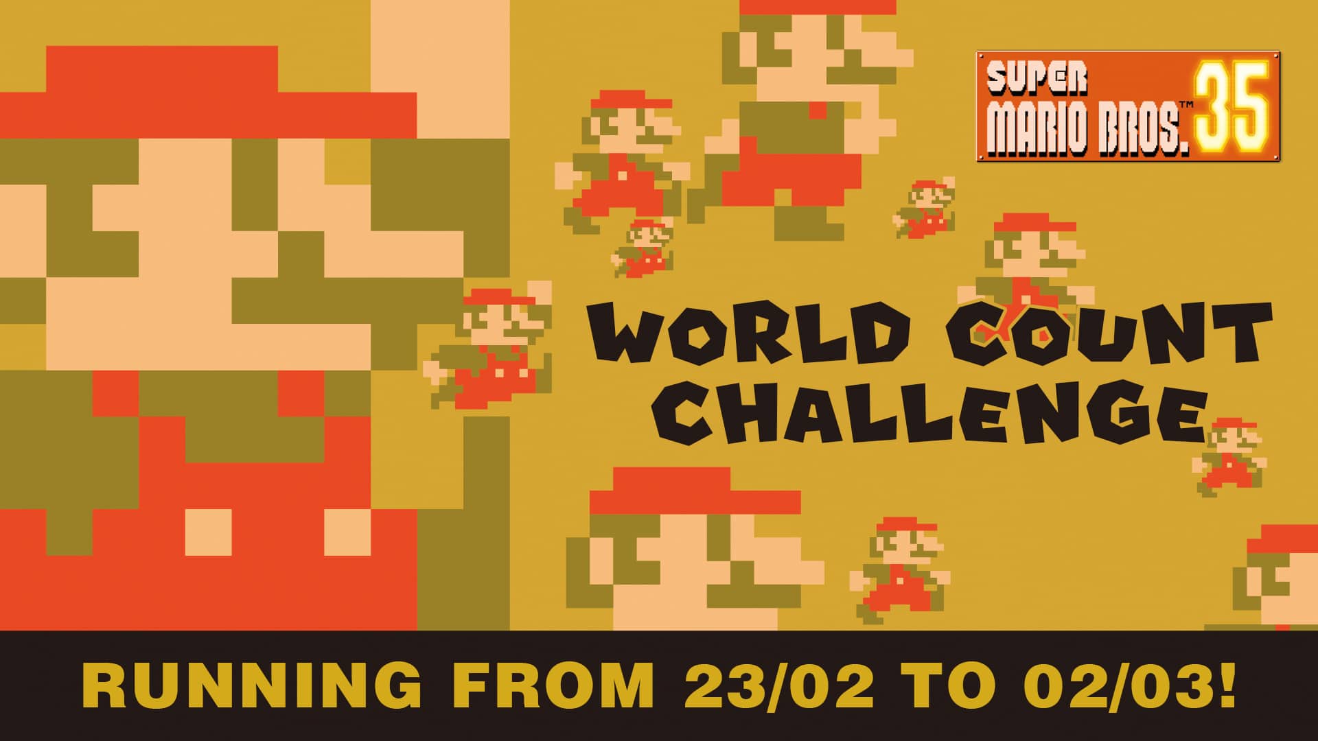 Nintendo nos desafía a derrotar 350 millones de Goombas en Super Mario Bros. 35