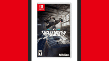 Este es el boxart de Tony Hawk’s Pro Skater 1 + 2 para Nintendo Switch